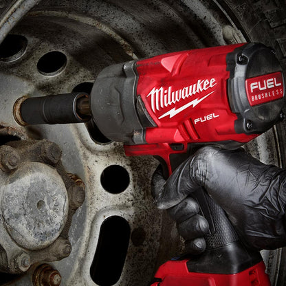 MILWAUKEE 18V FUEL 1 2inch Extended Anvil High Torque Impact Wrench w ONE-KEY Skin M18ONEFHIWF12E-0