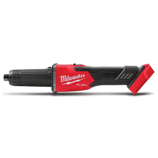 MILWAUKEE 18V FUEL 1/4inch Braking Die Grinder w/ Slide Switch Skin M18FDGRB0