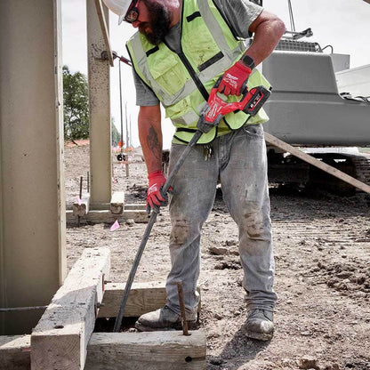 MILWAUKEE 18V FUEL 2400mm Needle Concrete Vibrator M18FCVN240