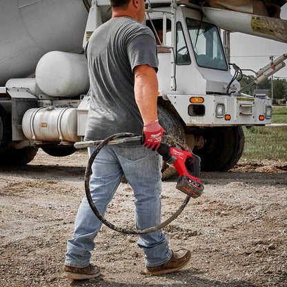 MILWAUKEE 18V FUEL 2400mm Needle Concrete Vibrator M18FCVN240