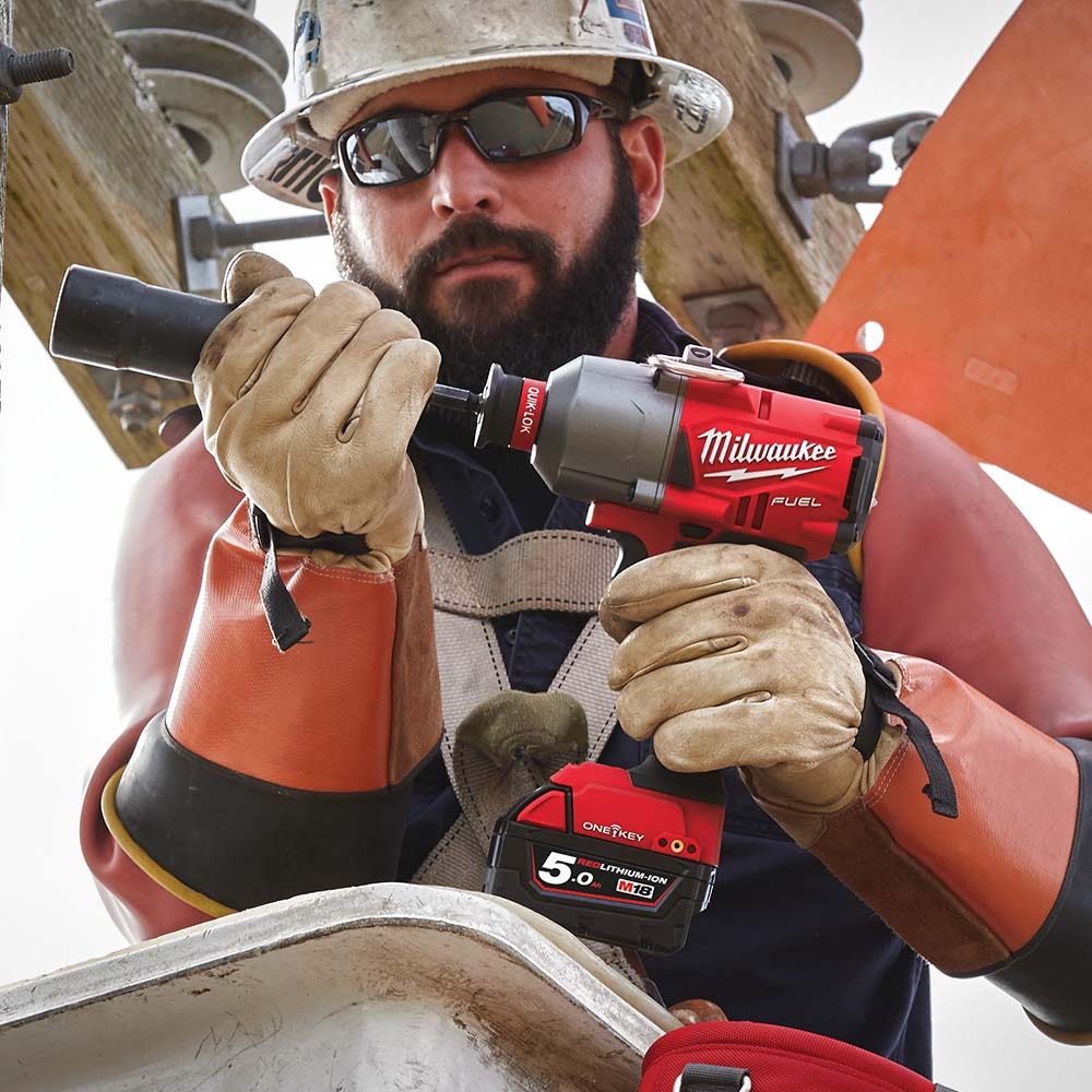 MILWAUKEE 18V FUEL 7 16inch HEX Utility High Torque Drill with ONE-KEY M18ONEFHIWH716-0