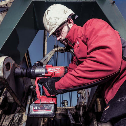 MILWAUKEE 18V FUEL Brushless High Torque Impact Wrench w/ One-Key Skin M18ONEFHIWF1-0