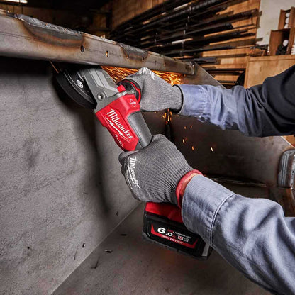 MILWAUKEE 18V FUEL Brushless 125mm Flathead Braking Angle Grinder M18FAGF125XPDB-0