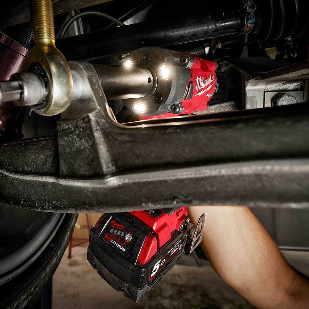 MILWAUKEE 18V FUEL Brushless 1 2inch Compact Impact Wrench w. Pin Detent Skin M18FIW2P12-0