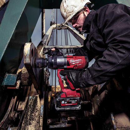 MILWAUKEE 18V FUEL Brushless High Torque Impact Wrench w/ One-Key Skin M18ONEFHIWF1-0