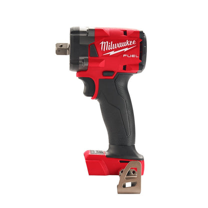 MILWAUKEE 18V FUEL Brushless 1 2inch Compact Impact Wrench w. Pin Detent Skin M18FIW2P12-0