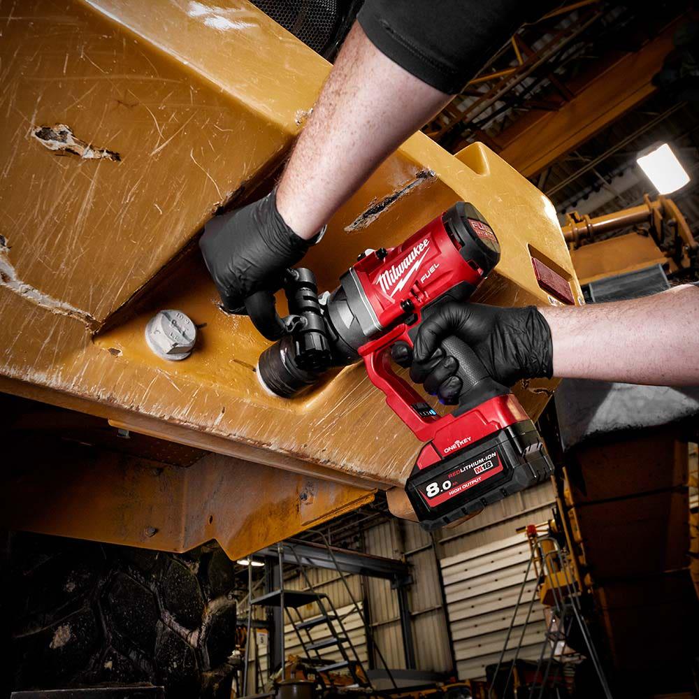 MILWAUKEE 18V FUEL Brushless High Torque Impact Wrench w/ One-Key Skin M18ONEFHIWF1-0