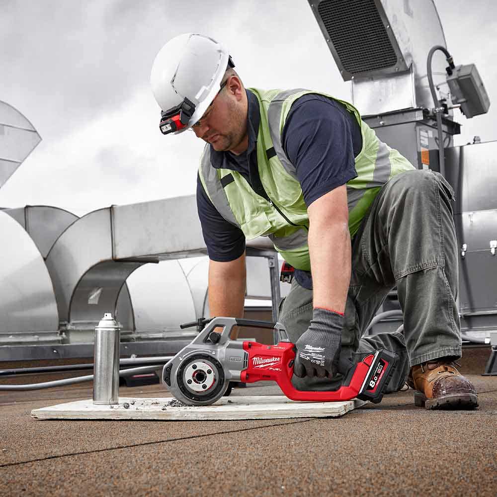 MILWAUKEE 18V FUEL Compact Pipe Threader w/ One-Key Skin M18FPT1140C