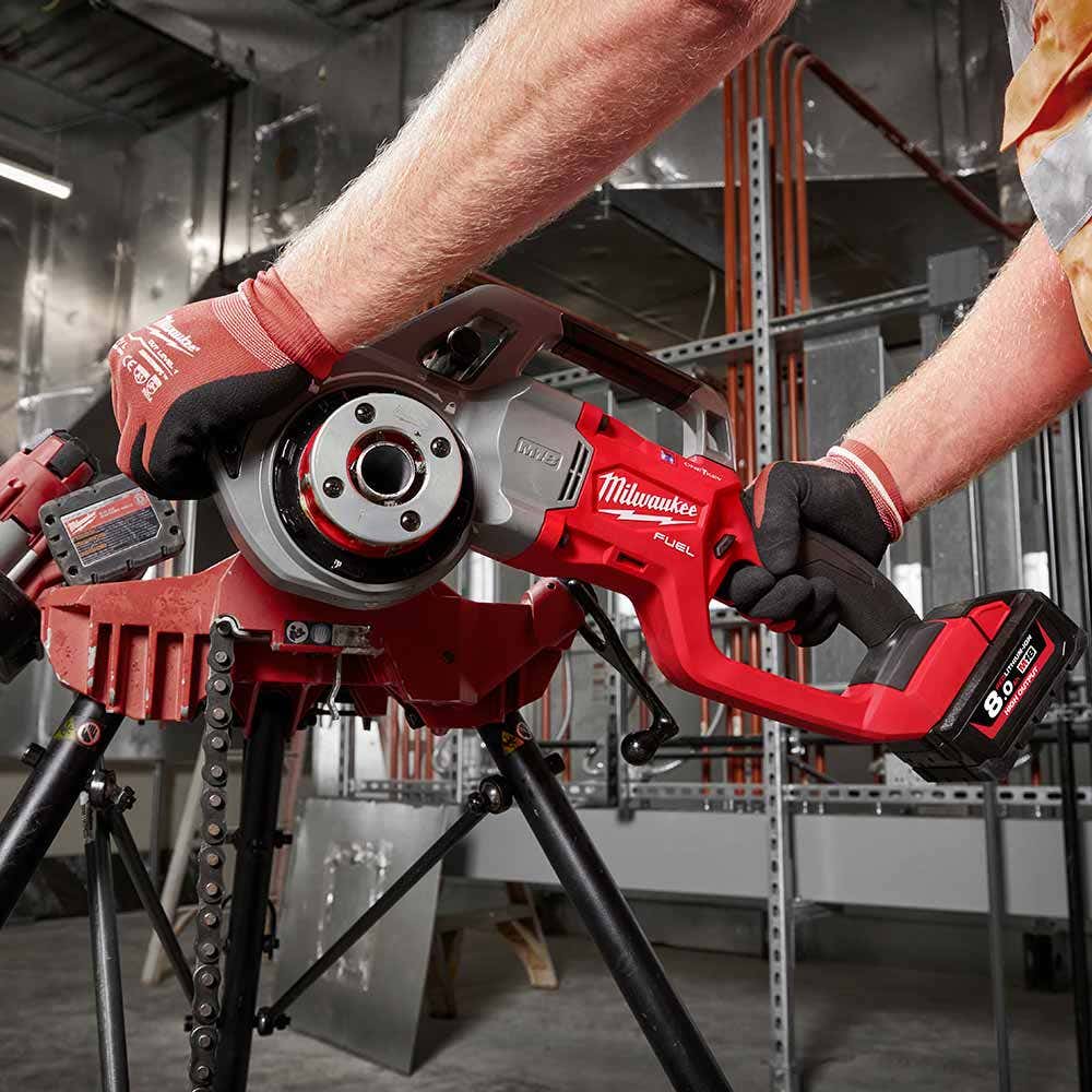 MILWAUKEE 18V FUEL Compact Pipe Threader w/ One-Key Skin M18FPT1140C