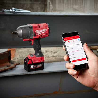 MILWAUKEE 18V FUEL One-Key High Torque Impact Wrench 1 2inch w. Friction Ring M18ONEFHIWF12-0