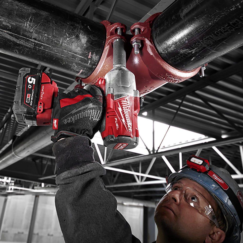 MILWAUKEE 18V FUEL One-Key High Torque Impact Wrench 1 2inch w Pin Detent M18ONEFHIWP12-0