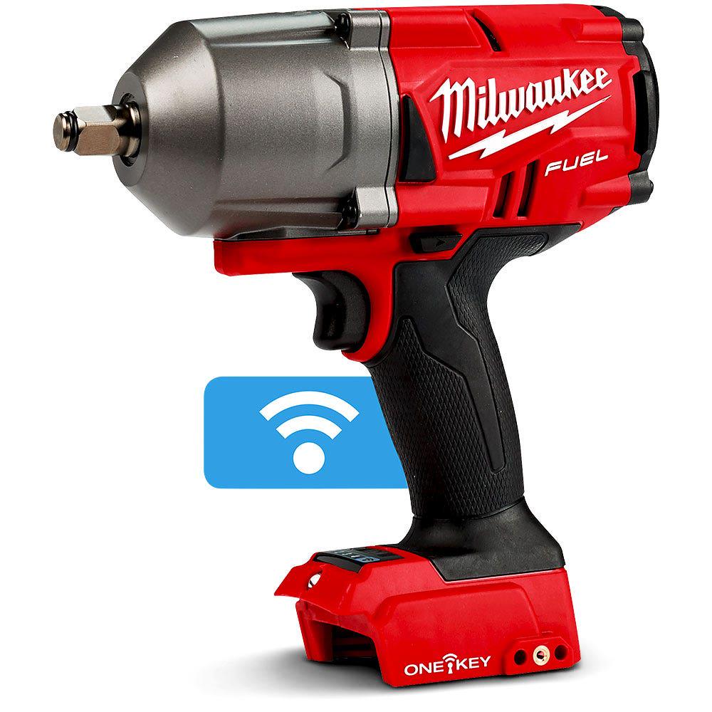MILWAUKEE 18V FUEL One-Key High Torque Impact Wrench 1 2inch w. Friction Ring M18ONEFHIWF12-0