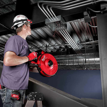 MILWAUKEE 18V FUEL Powered Fish Tape w. 30m Non-Conductive Cartridge Skin M18FPFT30-0