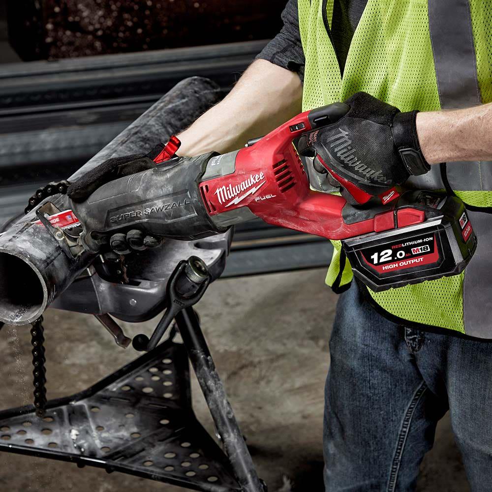 MILWAUKEE 18V FUEL Super Sawzall Reciprocating Saw M18FSX-0