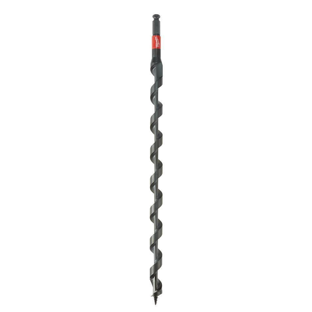 MILWAUKEE 19 x 460mm 7/16-Hex Shockwave Auger Bit 48136759