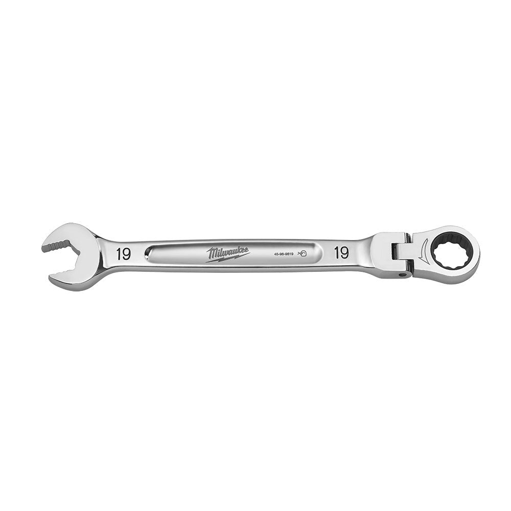 MILWAUKEE 19mm Metric R OE Flex Head Racheting Spanner 45969619