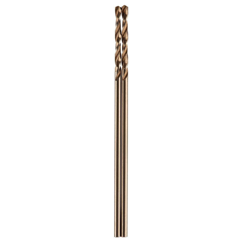 MILWAUKEE 1.0 x 34mm HSS-Cobalt Metal Jobber Drill Bit - RED HELIX 48892501