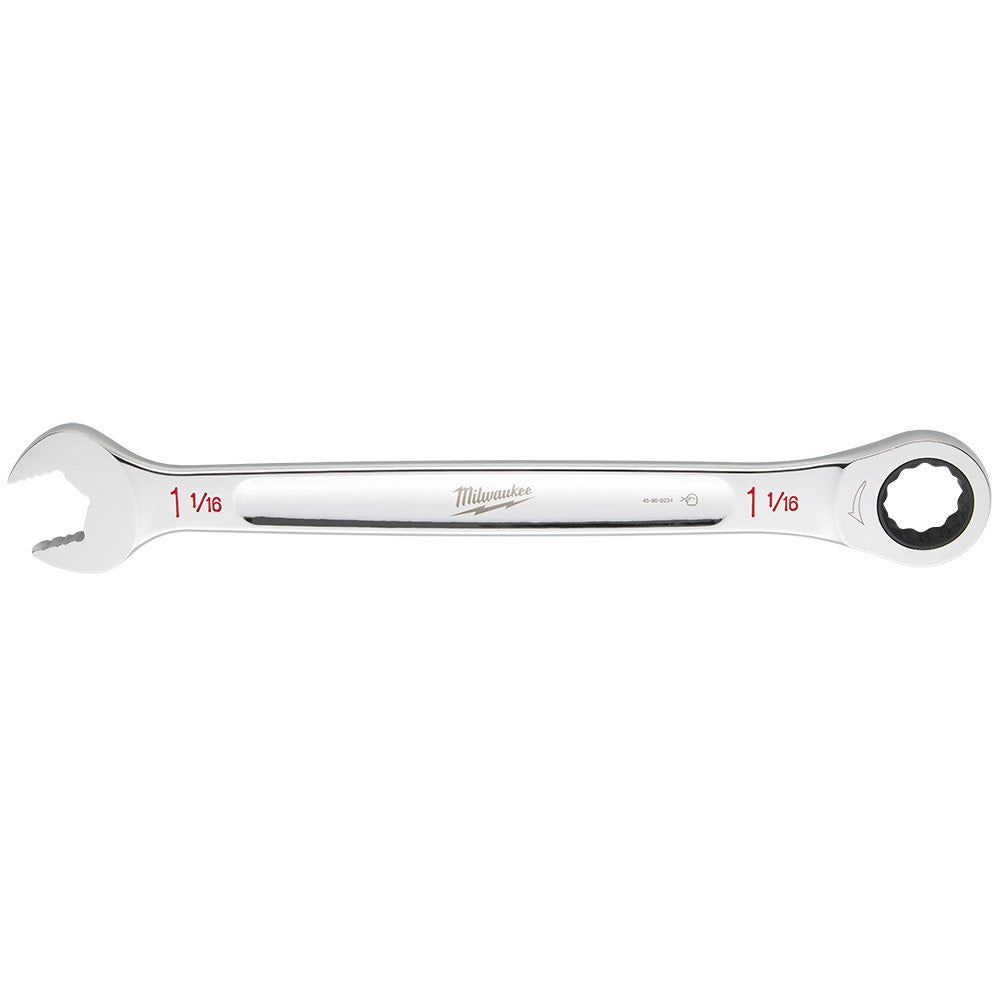 MILWAUKEE 1-1/16" SAE Ratcheting Combination Wrench 45969234