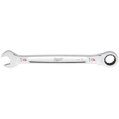 MILWAUKEE 1-1/16" SAE Ratcheting Combination Wrench 45969234