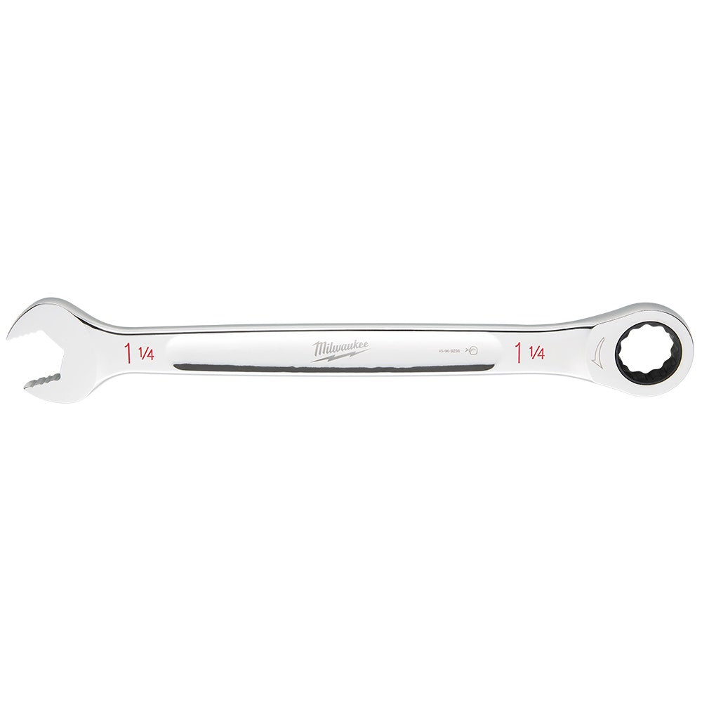 MILWAUKEE 1-1/4" SAE Ratcheting Combination Wrench 45969238