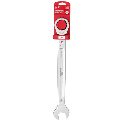 MILWAUKEE 1-1/4" SAE Ratcheting Combination Wrench 45969238
