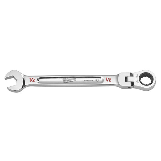 MILWAUKEE 1 2 AF R OE Flex Head Ratcheting Spanner 45969814