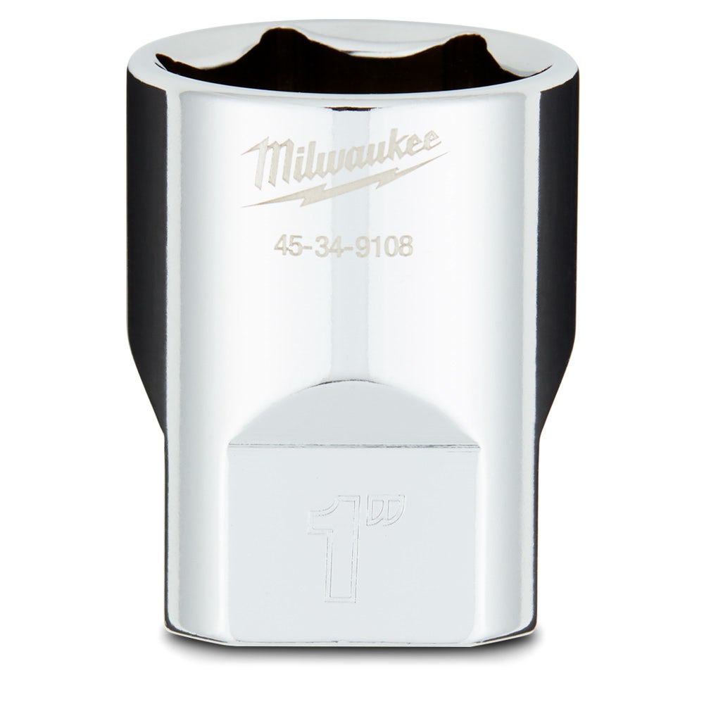 MILWAUKEE 1 2 Drive 1inch SAE 6-Point Socket 45349108