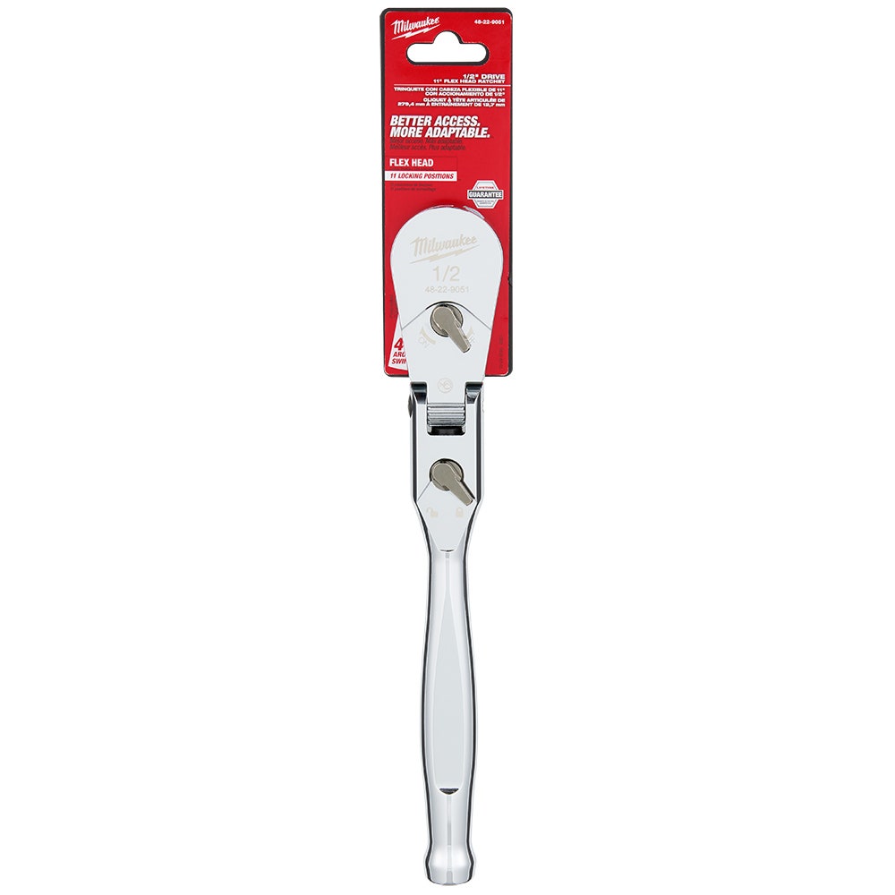 MILWAUKEE 1 2 Drive Flex Head Ratchet 48229051