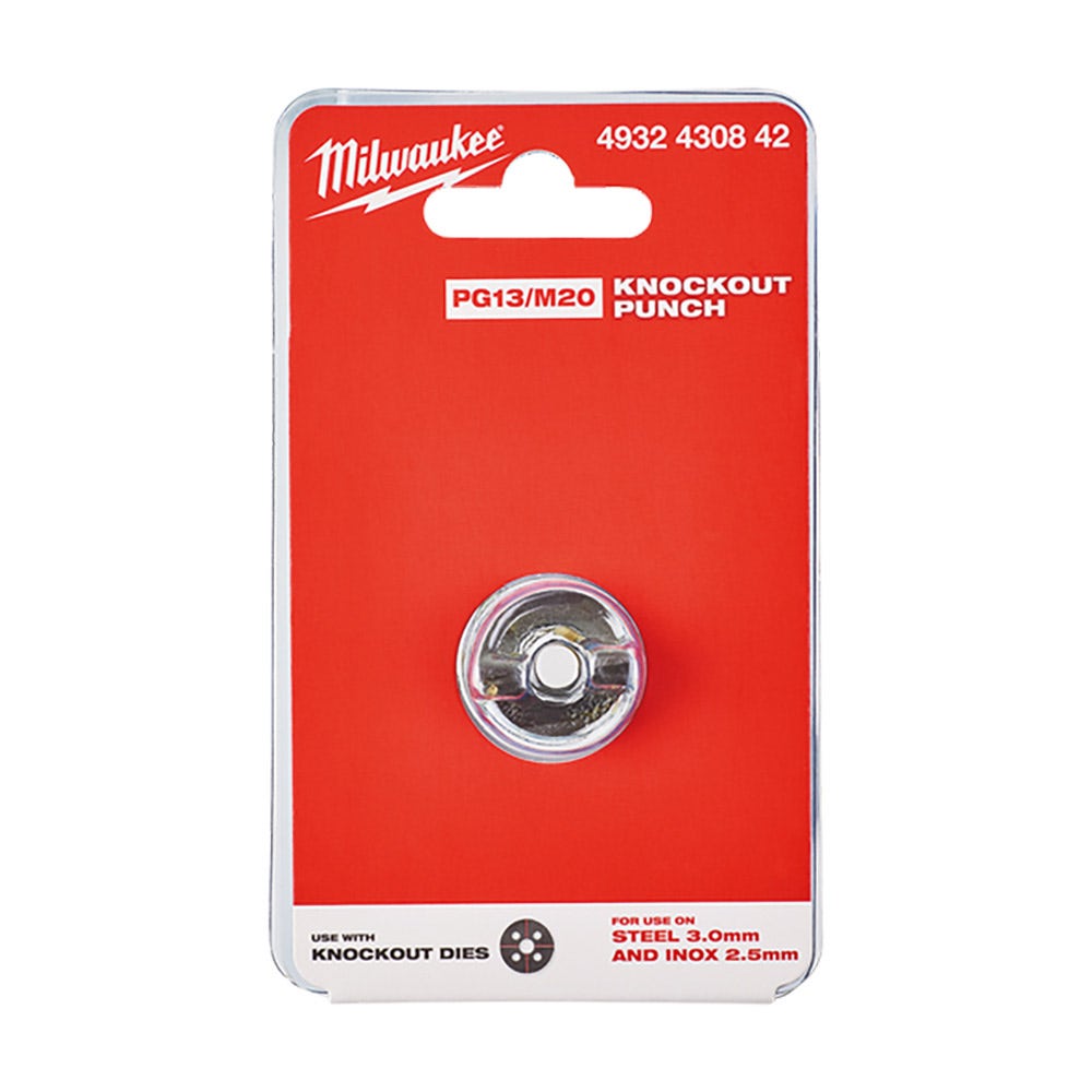MILWAUKEE 20.4mm EXACT Knockout Punch PG13 M20 4932430842