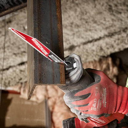 MILWAUKEE 230mm 9 6TPI TCT WRECKER Reciprocating Saw Blade - SAWZALL - 1 Piece 48005272