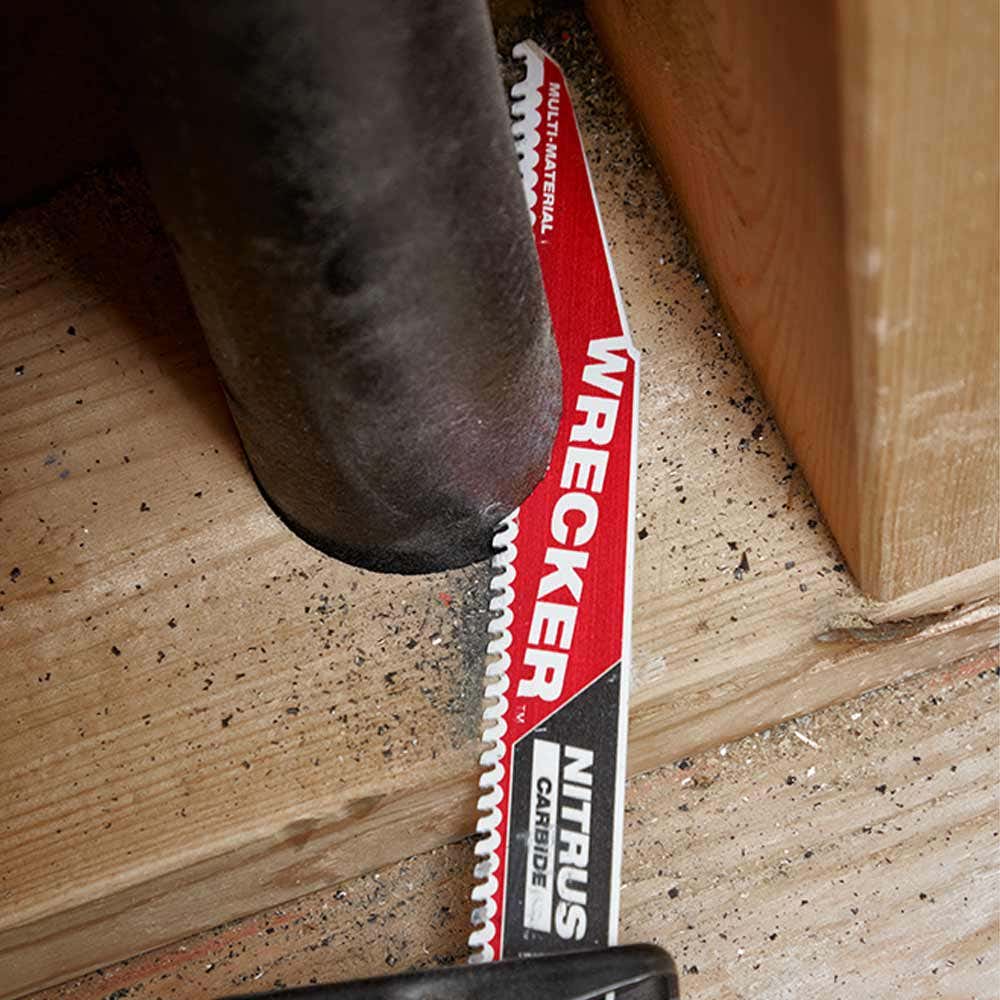 MILWAUKEE 230mm 9 6TPI TCT WRECKER Reciprocating Saw Blade - SAWZALL - 1 Piece 48005272