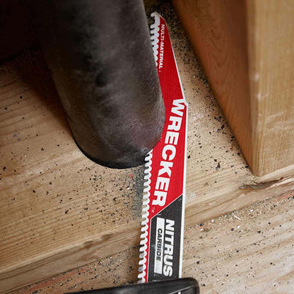 MILWAUKEE 230mm 9 6TPI TCT WRECKER Reciprocating Saw Blade - SAWZALL - 1 Piece 48005272