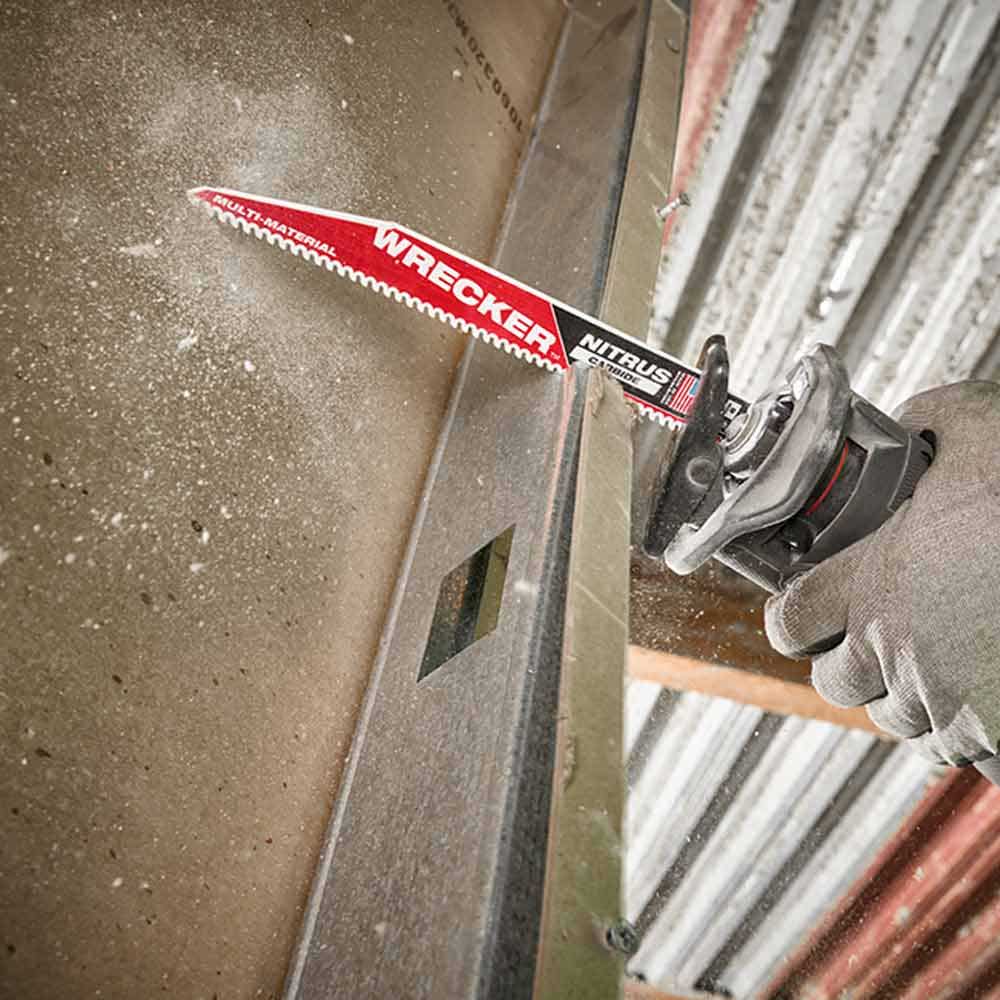 MILWAUKEE 230mm 9 6TPI TCT WRECKER Reciprocating Saw Blade - SAWZALL - 1 Piece 48005272