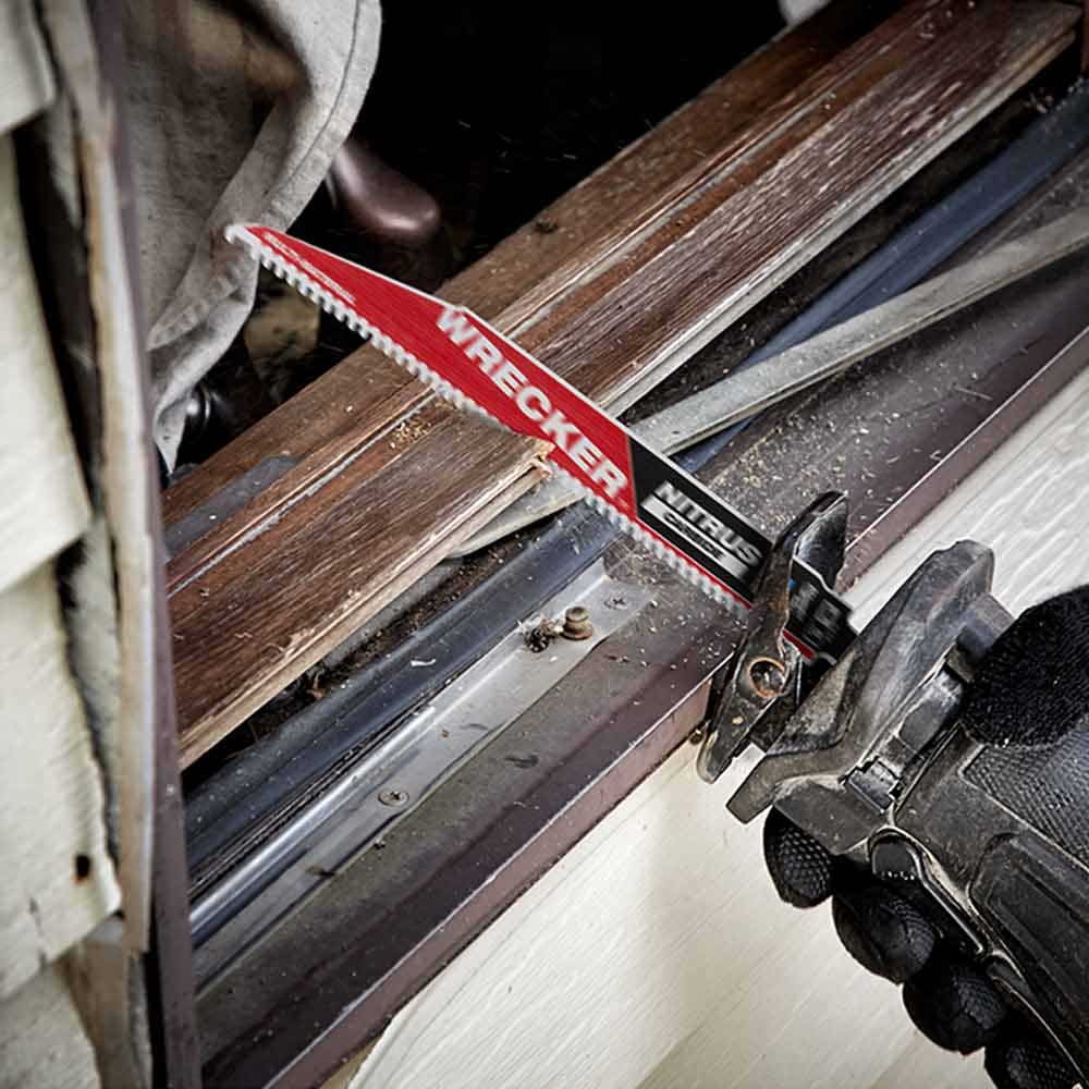 MILWAUKEE 230mm 9 6TPI TCT WRECKER Reciprocating Saw Blade - SAWZALL - 1 Piece 48005272