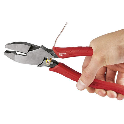 MILWAUKEE 230mm 9inch Linesman Wire Crimper Plier 48226100