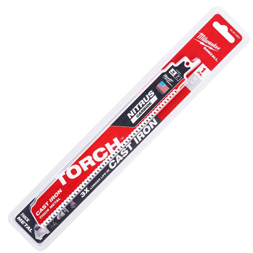 MILWAUKEE 230mm Sawzall Torch with Nitrus Carbide 1 Pack 48005262