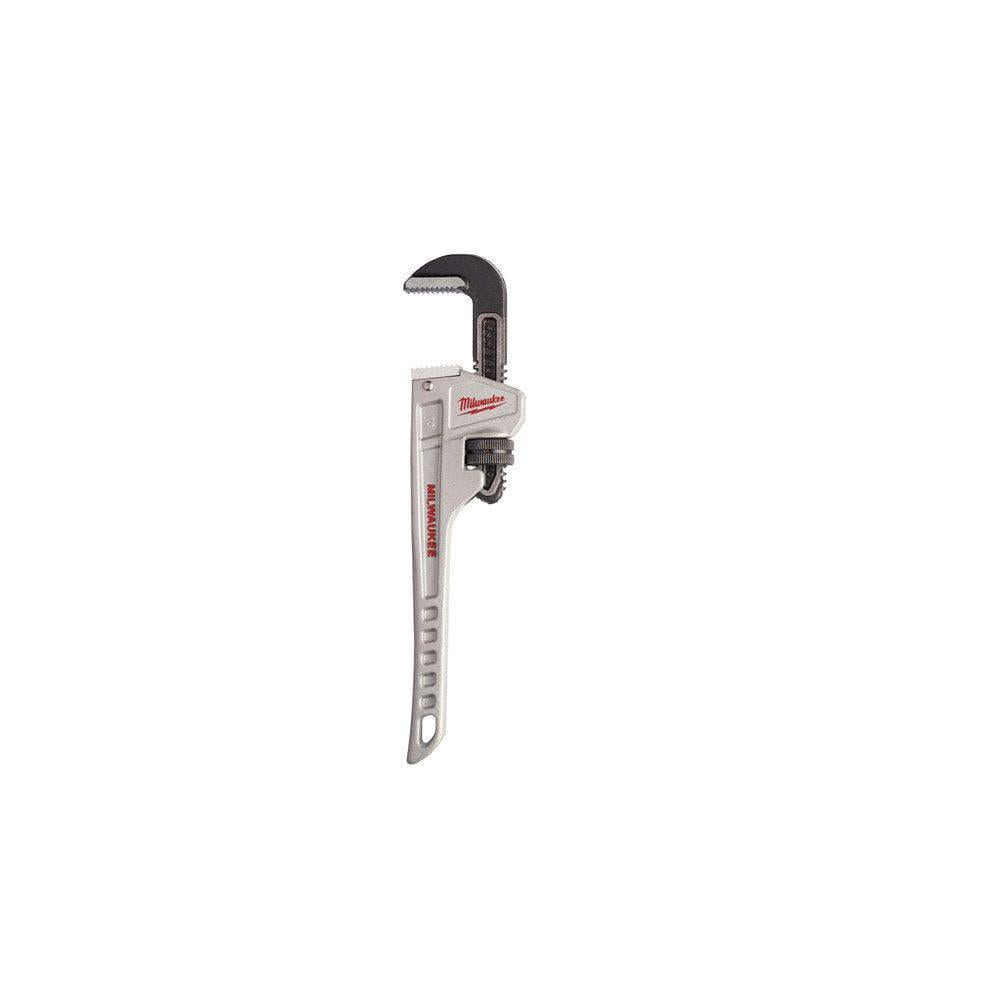MILWAUKEE 254mm 10inch Aluminium Pipe Wrench 48227210