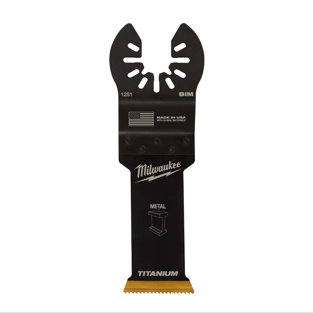 MILWAUKEE 28mm OPEN-LOK Titanium Enhanced Bi-Metal Metal Blade 49251251