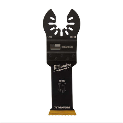 MILWAUKEE 28mm OPEN-LOK Titanium Enhanced Bi-Metal Metal Blade 49251251