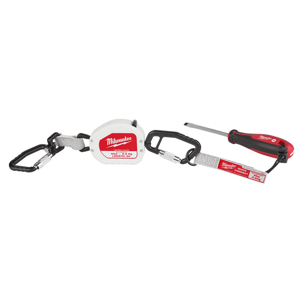 MILWAUKEE 2.2kg 50 Retractable Tool Lanyard 48228825