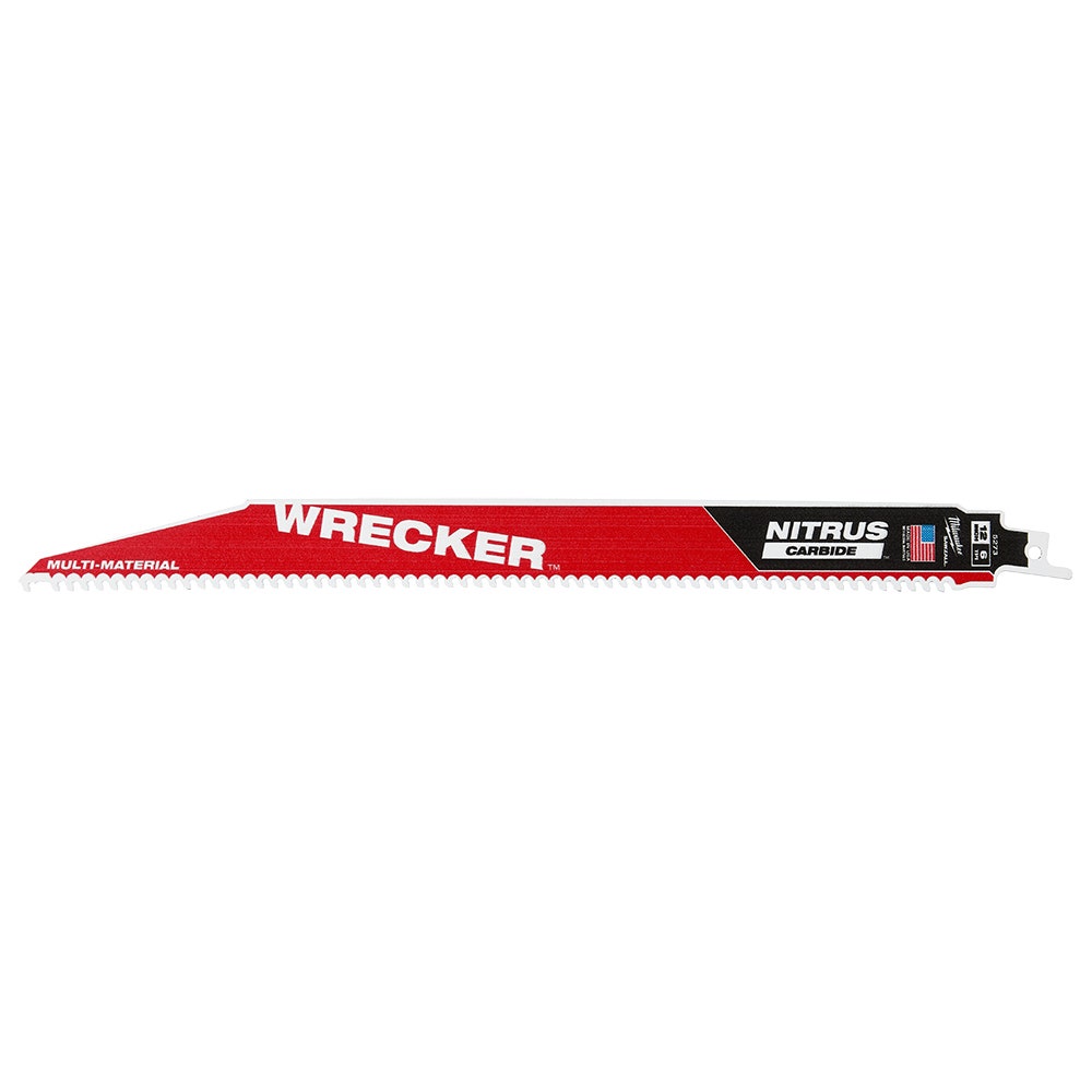 MILWAUKEE 300mm 12 6TPI TCT WRECKER Reciprocating Saw Blade - SAWZALL - 1 Piece 48005273