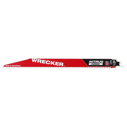 MILWAUKEE 300mm 12 6TPI TCT WRECKER Reciprocating Saw Blade - SAWZALL - 1 Piece 48005273