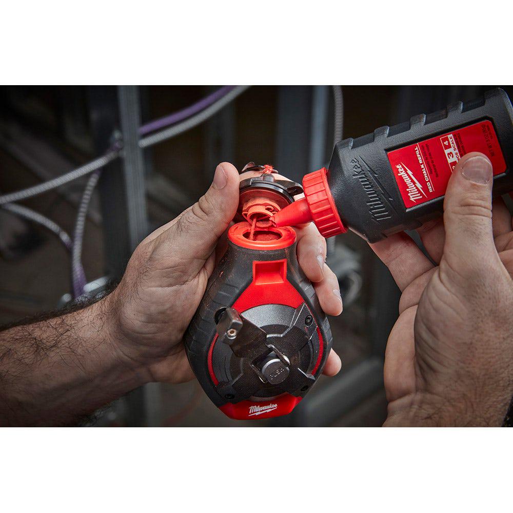 MILWAUKEE 31m ABS Bold Line Chalk Reel Kit with Red Chalk 48223986