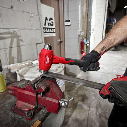 MILWAUKEE 32oz Dead Blow Ball Peen Hammer 48229141
