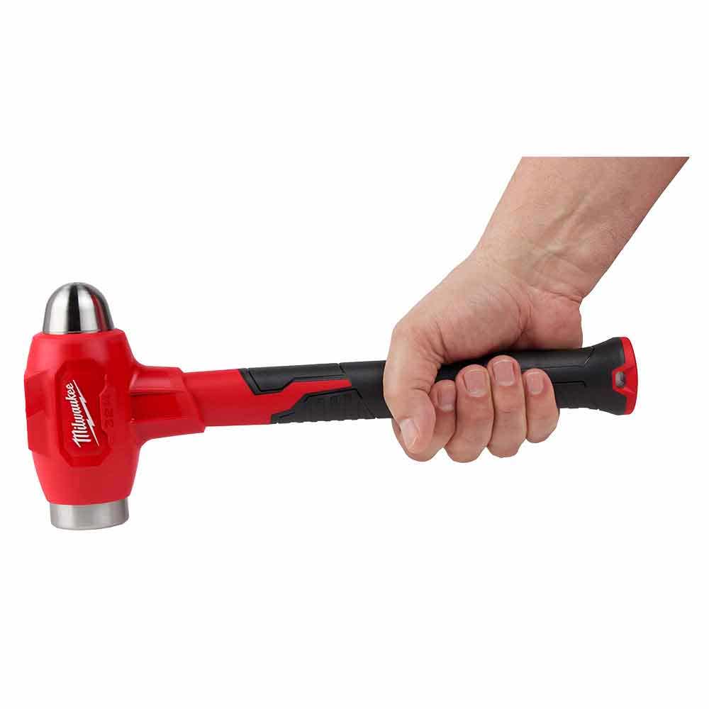 MILWAUKEE 32oz Dead Blow Ball Peen Hammer 48229141