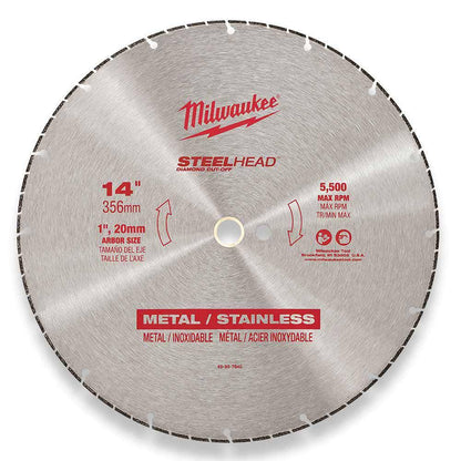 MILWAUKEE 350mm (14 ) Steelhead Diamond Cut-Off Blade 49937840