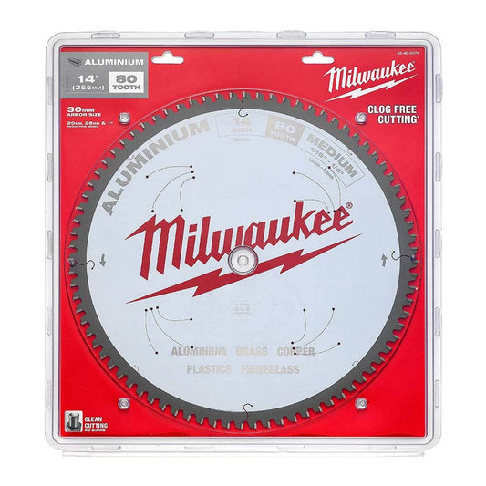 MILWAUKEE 355mm 80T TCT Blade Circular Saw for Alum 48408370