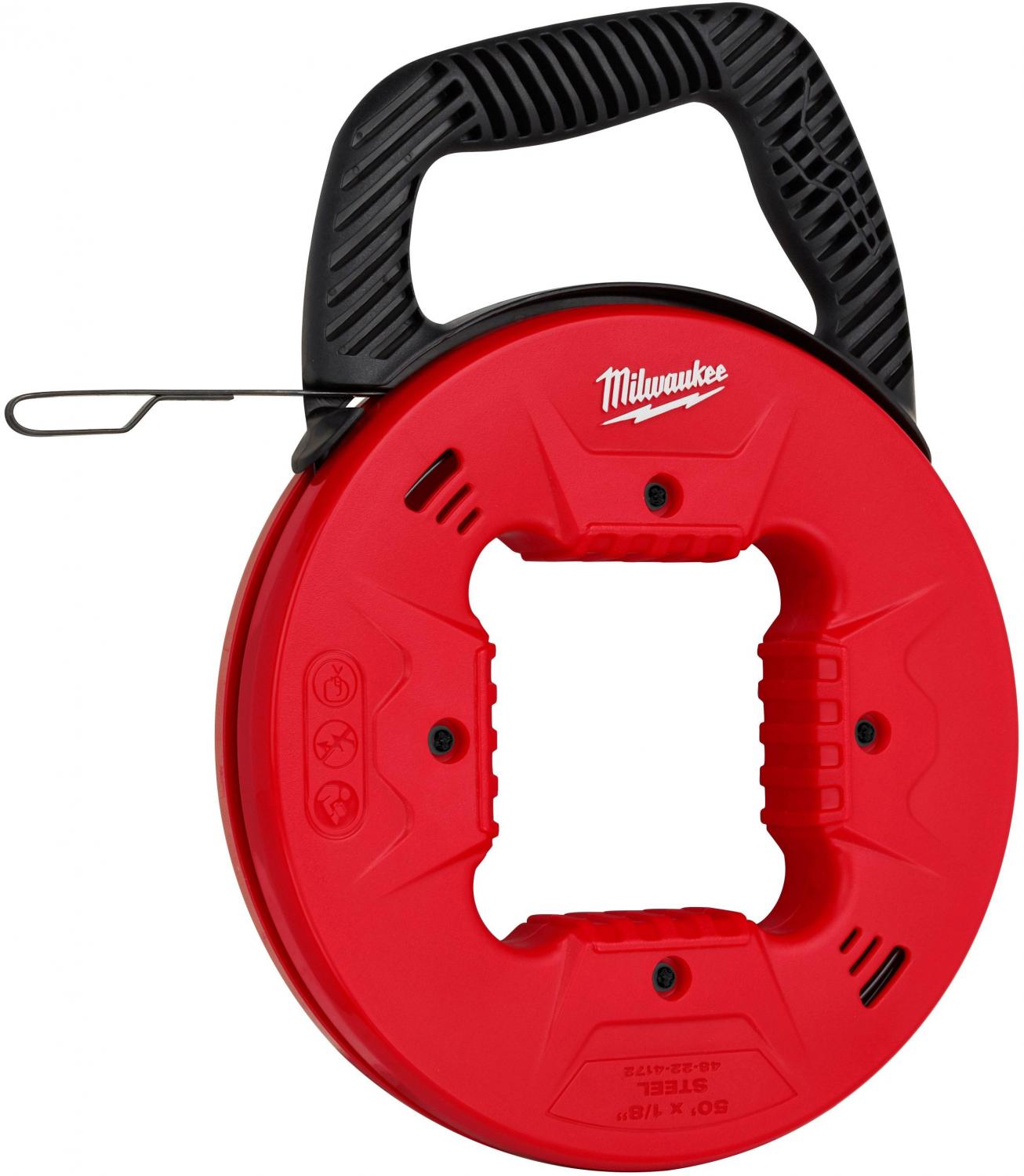 MILWAUKEE 3.2mm x 15m/50ft Steel Fish Tape 48224172