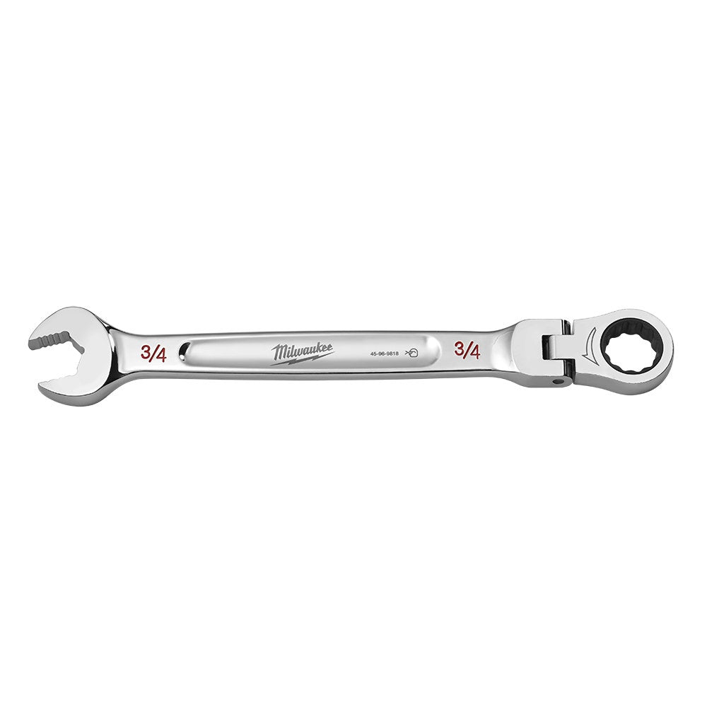 MILWAUKEE 3 4 AF R OE Flex Head Ratcheting Spanner 45969818