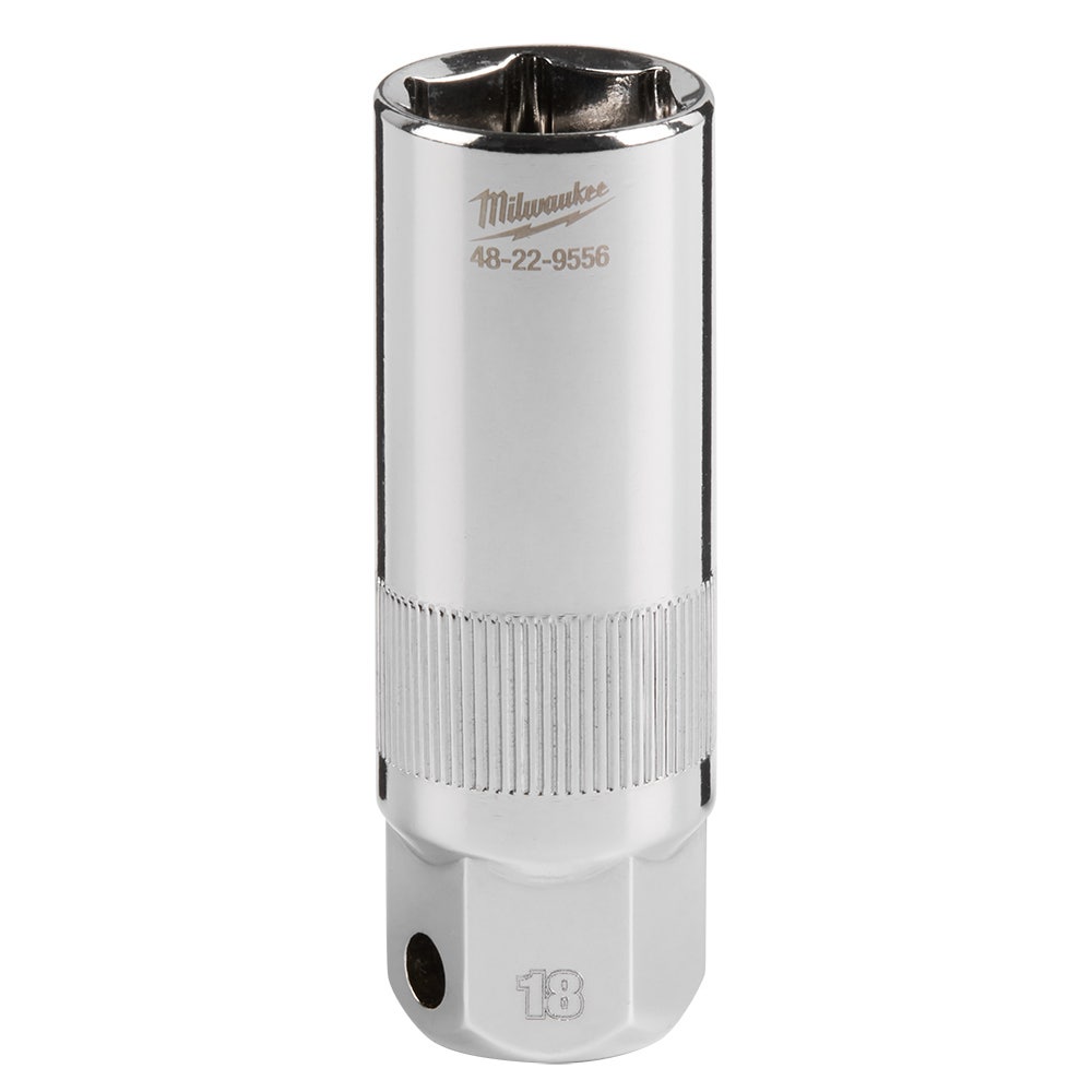 MILWAUKEE 3/8" Drive 18mm Spark Plug Socket 48229556